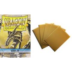 Dragon Shield Box of 100 in Gold AT-10006